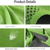 TANCANO Sports Towel for Instant Cooling Relief Microfiber Towels for Golf Workout Swimming Gym Yoga Travel Camping Fitness 40"x12" Sweat Towel (Green 2 Pack) view 3