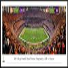 2019 College Football National Championship - LSU vs Clemson - Panoramic Posters and Framed Pictures by Blakeway Panoramas (Standard Frame) view 1