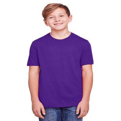 Core 365 Youth Fusion ChromaSoft Performance T-Shirt M CAMPUS PURPLE