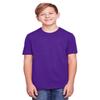 Core 365 Youth Fusion ChromaSoft Performance T-Shirt M CAMPUS PURPLE view 1