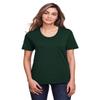 Core 365 Ladies' Fusion ChromaSoft Performance T-Shirt XL FOREST view 1
