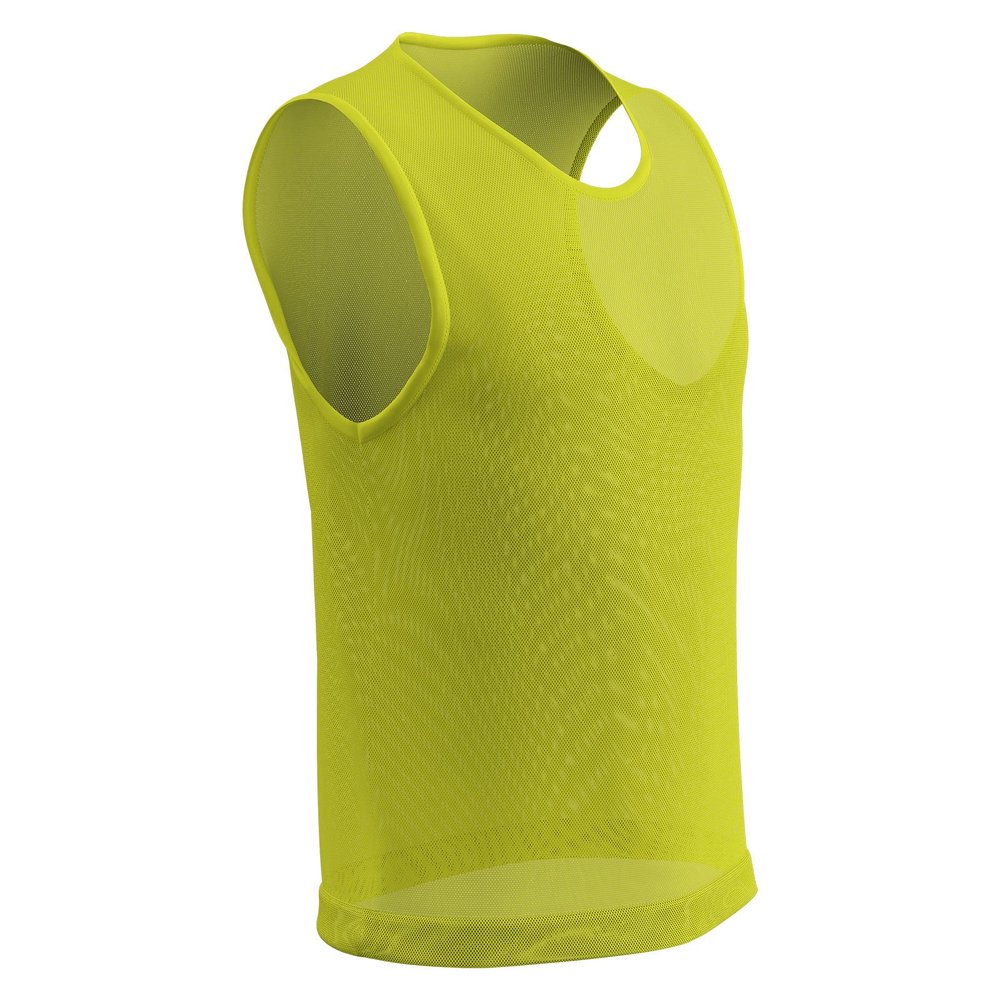 Champro Scrimmage Micro Mesh Soccer Pinnie - 6 Pack, SOCV6YOYM, Optic Yellow, Youth Medium