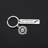 Go Where You Feel Most Alive Mountain Keychain Adventure Jewelry Nature Lover Traveler Gift (Keychain) view 3