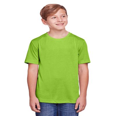 Core 365 Youth Fusion ChromaSoft Performance T-Shirt XL ACID GREEN