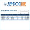 AMRS-254106-1 * Sea Dog Stainless Steel Hand Rail - 7 1/4" view 2