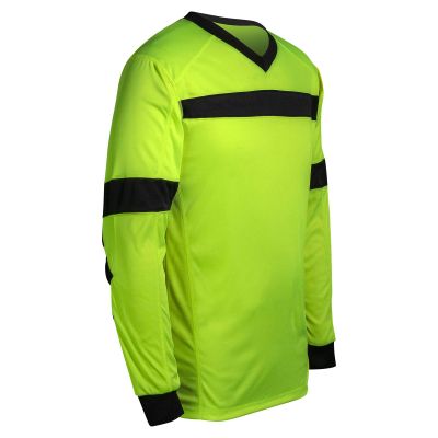CHAMPRO mens Goalie - Adult Keeper Soccer Girdle Polyester Jersey, Neon Green, Black, Medium US