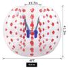 YUEBO Bumper Bubble Soccer Balls for Teens/Adults, Body Zorb Ball Dia 4FT/1.2m 1 Pack view 4