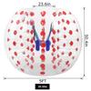 YUEBO Bumper Bubble Soccer Balls for Teens/Adults, Body Zorb Ball Dia 5FT/1.5m 1 Pack view 3