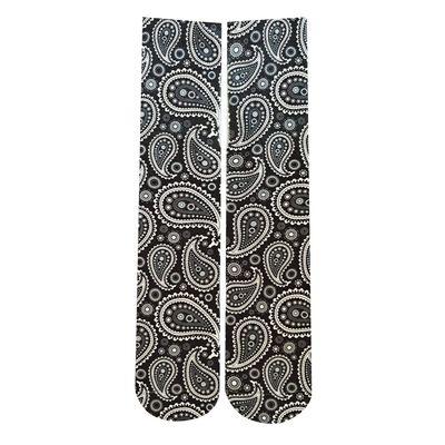 Kacolor Sox Mens Crazy Funny Cool 3d Paisley Printed Pattern Novelty Crew Tube Socks Father's Day Gift