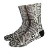 Kacolor Sox Mens Crazy Funny Cool 3d Paisley Printed Pattern Novelty Crew Tube Socks Father's Day Gift view 3