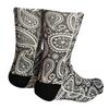 Kacolor Sox Mens Crazy Funny Cool 3d Paisley Printed Pattern Novelty Crew Tube Socks Father's Day Gift view 4