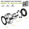 Jizmo Skateboard Trucks, Fits 7.75-8" Deck, Wheels 52mm, Bearings ABEC-9, Skateboard Pads, Hardware Tool Combo Starter Set - Black view 3