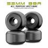 Jizmo Skateboard Trucks, Fits 7.75-8" Deck, Wheels 52mm, Bearings ABEC-9, Skateboard Pads, Hardware Tool Combo Starter Set - Black view 4