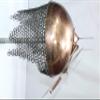 Rajasthan Gems Rajput Soldier Steel Engraved Copper Color Helmet Armour with Stand Decorative view 4