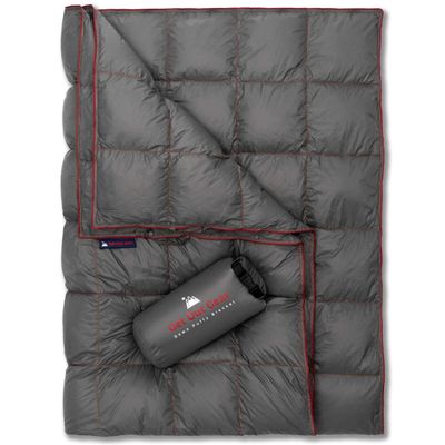 Get Out Gear Down Camping Blanket - Outdoor Lightweight Packable 650 Fill Power Down Blanket Compact Waterproof and Warm Backpacking Quilt for Camping Hiking Travel Hammock