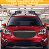 Ediors Folding Kayak Roof Rack 2 Pairs, 4pcs J-Bar Car Roof Racks for Kayak, Canoe, Paddle Boards, Skiboard, Surfboard, Foldable Kayak Roof Carrier for Car, SUV, Truck, Black (Folding Kayak Rack) view 2