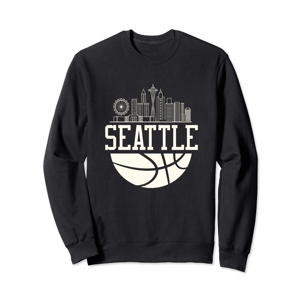Basketball Season Seattle Fan Hometown shirt Sweatshirt