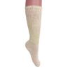 AWS/American Made Cotton Lightweight Slouch Socks for Women Extra Thin Socks Size 9 to 11 (Ecru - 3 Pairs) view 3