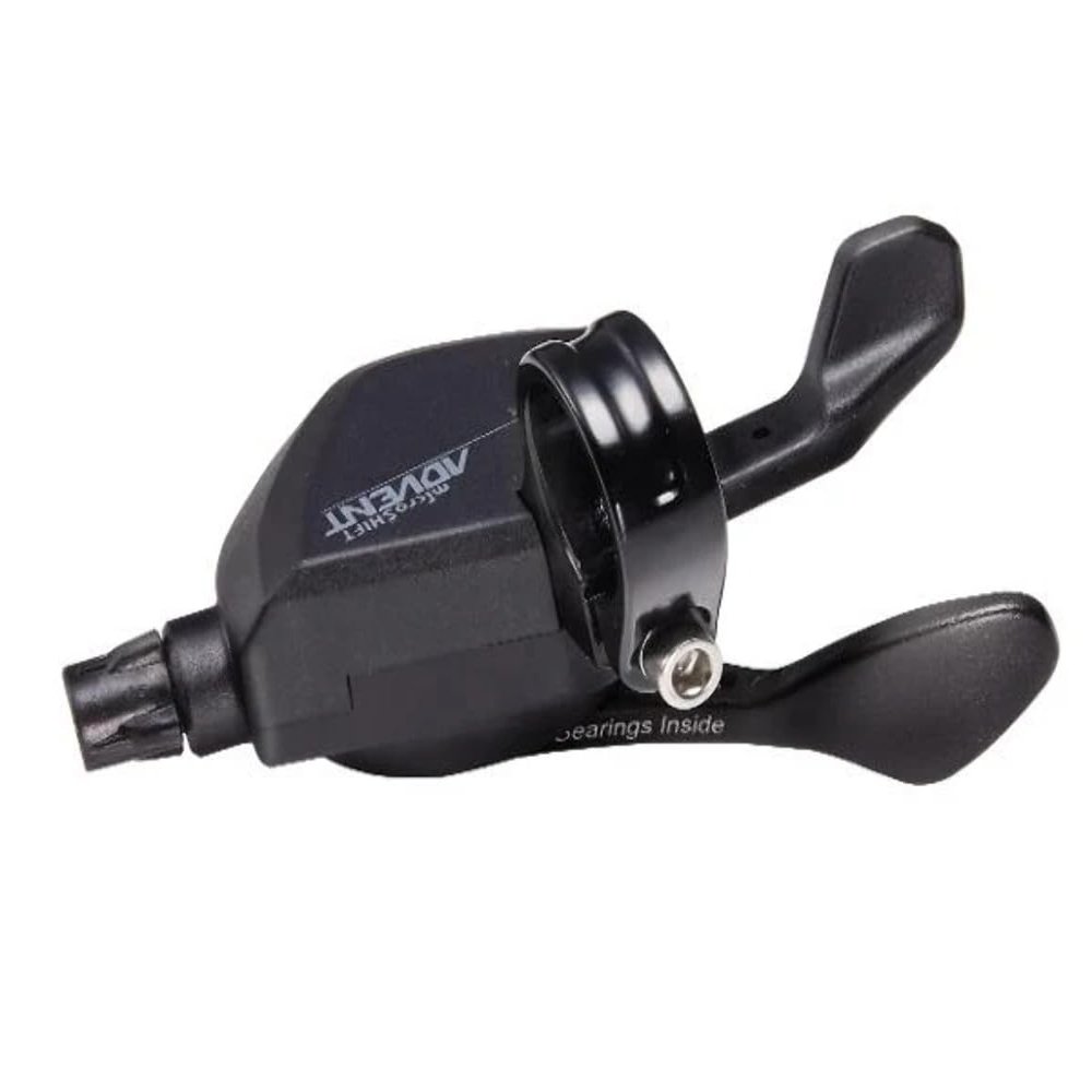 microSHIFT ADVENT Xpress Plus Right Trigger Shifter - 1x9 Speed, With Bearing, Black, ADVENT Compatible Only