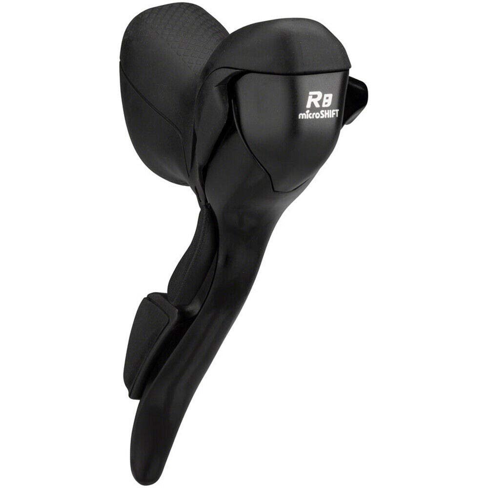 microSHIFT | R8 Drop Bar Shift Lever Set | 3 x 8-Speed | Shimano Compatible