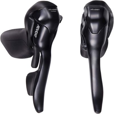 microSHIFT | Advent Drop Bar Shifter | Lever Set | 1x9 Speed | Advent Compatible Only