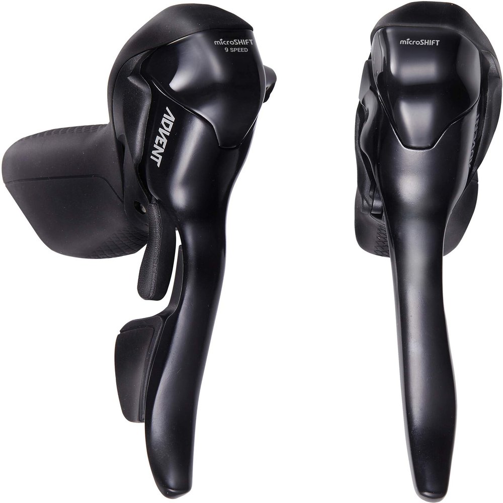 microSHIFT | Advent Drop Bar Shifter | Lever Set | 1x9 Speed | Advent Compatible Only