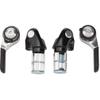 microSHIFT | Bar End Shifter Set | 9-Speed Road | Double/Triple | Shimano Compatible | Silver view 1