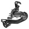 microSHIFT M21 Rear Derailleur - 6,7 Speed, Long Cage, Dropout Claw Hanger, Black view 1