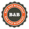 Zirni Bed and Breakfast Travel Label Sticker Decal Design
