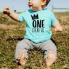 Mr One-Derful 1st Birthday Shirt for Baby Boys - Chill Short Sleeve view 4