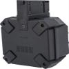 Evike Airsoft - Angel Custom 2000 Round Blok Firestorm AEG Airsoft Drum Flashmag (Color: Black/Airsoft M14) view 2