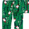 Carter's Infant & Toddler Boys Green Santa Christmas Tree Holiday Pajamas 18m view 3