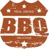 Zirni Grunge Barbeque Real Smoke Badge Food Sticker Decal Design view 1