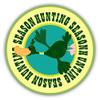 Zirni Hunting Season Duck Sign Sticker Decal Design