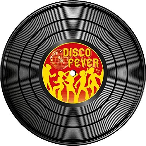 Zirni Disco Fever Vinyl Record Music Sticker Decal Design