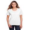 Core 365 Ladies' Fusion ChromaSoft Performance T-Shirt S WHITE view 1