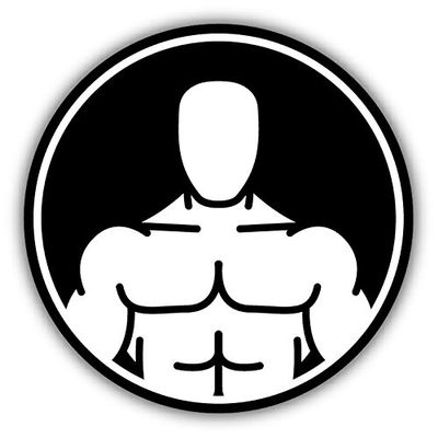 Zirni Fitness Sport Muscular Sticker Decal Design