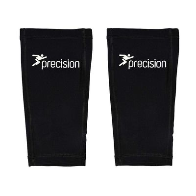 Precision Unisex's Pro Matrix Shinguard Sleeves, Black, Large