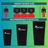 Precision Unisex's Pro Matrix Shinguard Sleeves, Black, Large view 3