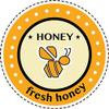 Zirni Honey Bee Fresh Honey Sticker Decal Design