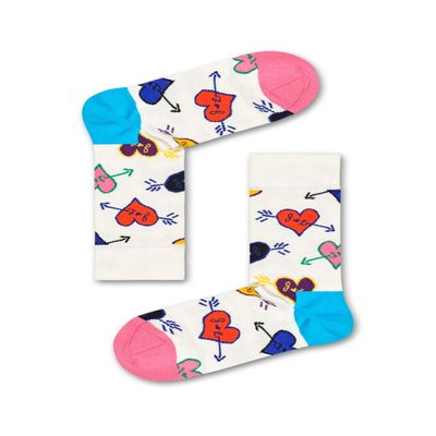 Linda and Johnny Heart Socks