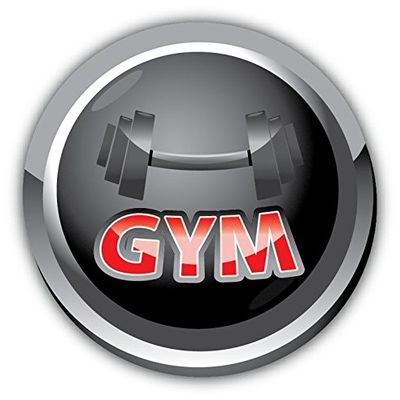 Zirni Gym Sport Icon Sticker Decal Design