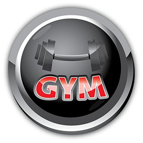 Zirni Gym Sport Icon Sticker Decal Design