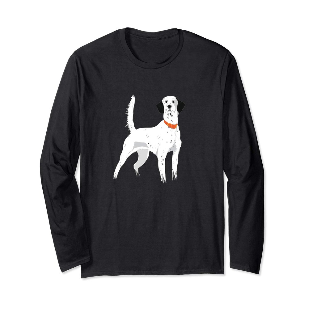 Bird Hunting Dog English Setter Training Hunter Dog Long Sleeve T-Shirt