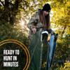 GhostBlind Phantom Extreme Bundle, Hunting Blinds and Hunting Accessories, Carry Pack, Extenders and Chair Included view 4