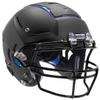 Schutt Sports F7 LX1 Youth Football Helmet, Facemask NOT Included, Matte Black, Medium view 1