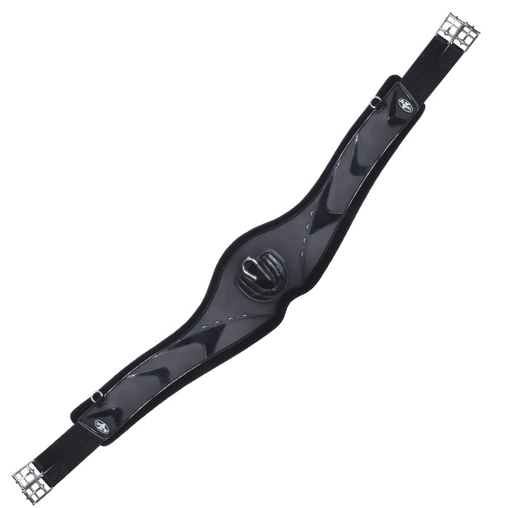 Professional's Choice Contoured VenTECH Jump Girth (46", Black)