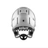 Schutt Sports F7 LX1 Youth Football Helmet, Facemask NOT Included, Metallic Silver, Medium view 4