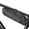 ROCKBROS Bike Frame Bag Bike Triangle Bag Water Resistant Bicycle Under Top Tube Bag Colorful Reflective 1.5L Large Capacity Bike Storage Bag for Mountain Road Bike Tools Accessories view 1