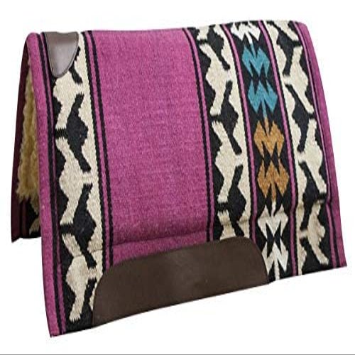 Showman 32" x 34" Economy Cutter Style Saddle Pad (Pink)